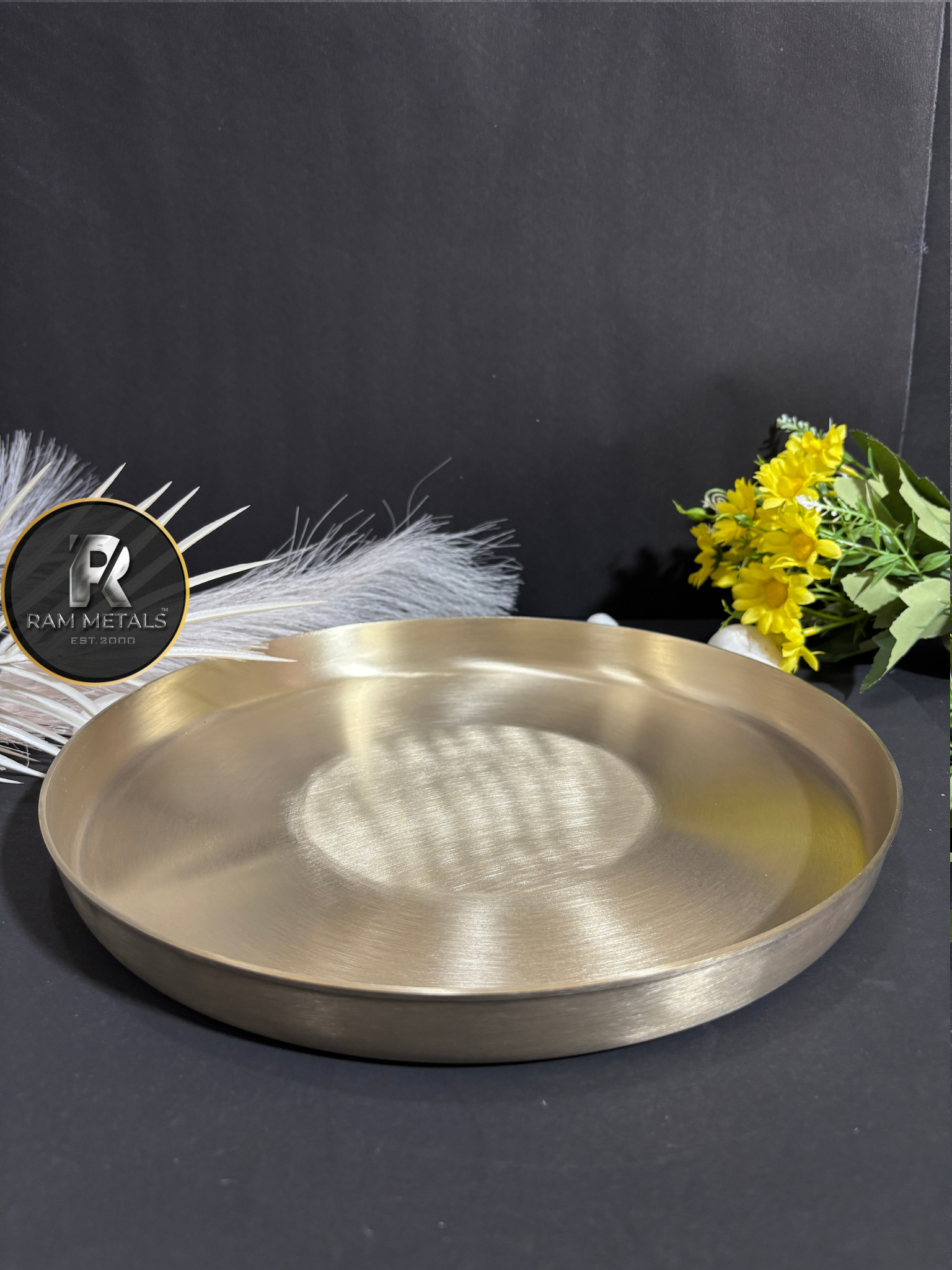 Premium Bronze Thali - Handcrafted Kansa Dinner Thali Manufacturer in India